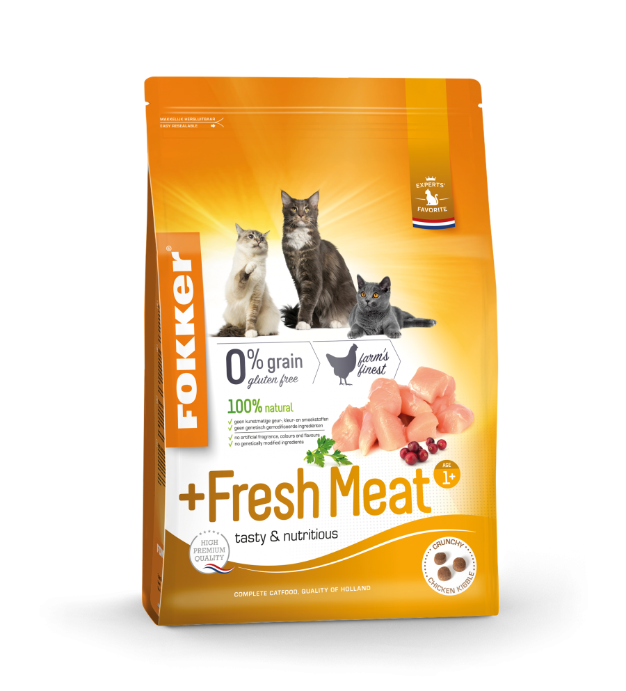 Cat +Fresh Meat