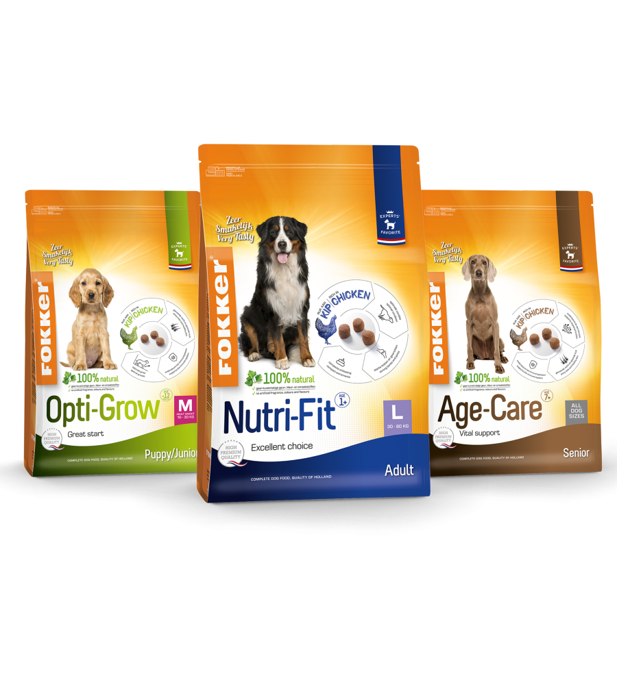 Assortiment hond