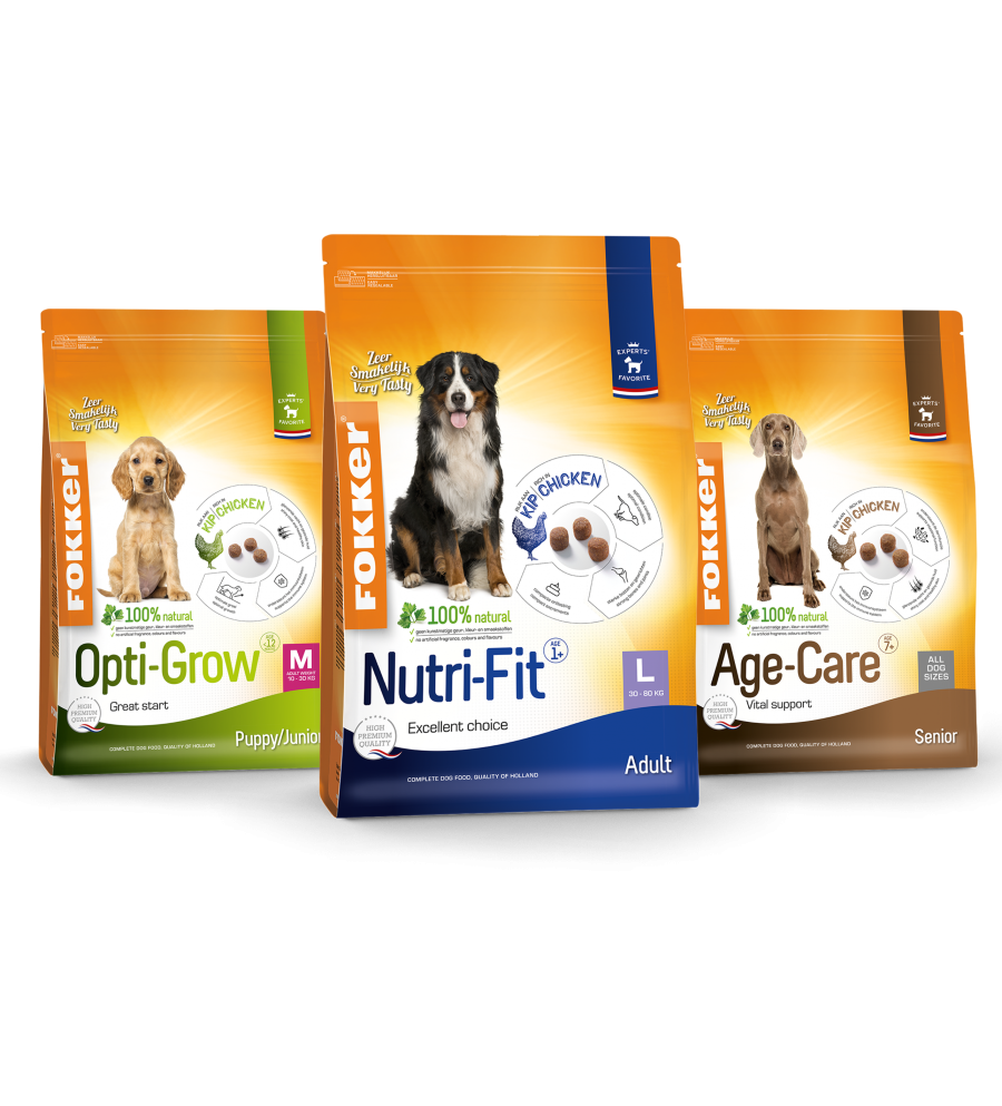 Assortiment hond