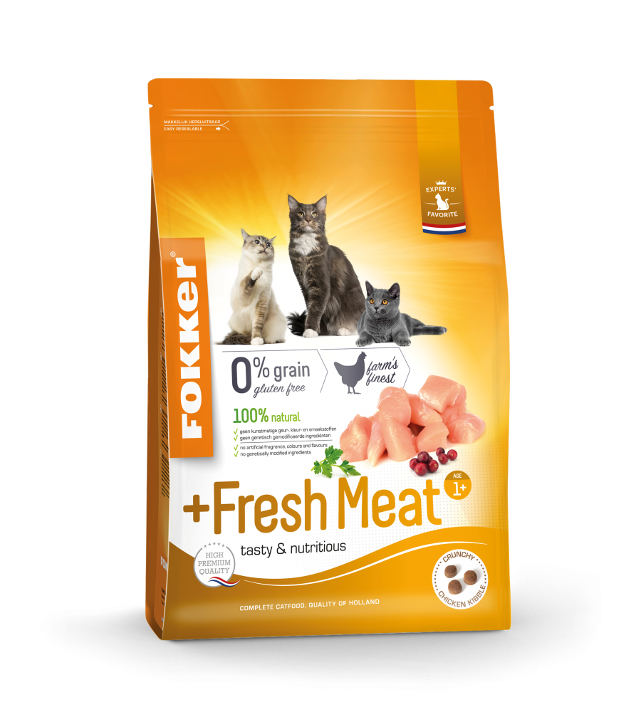 Cat +Fresh Meat