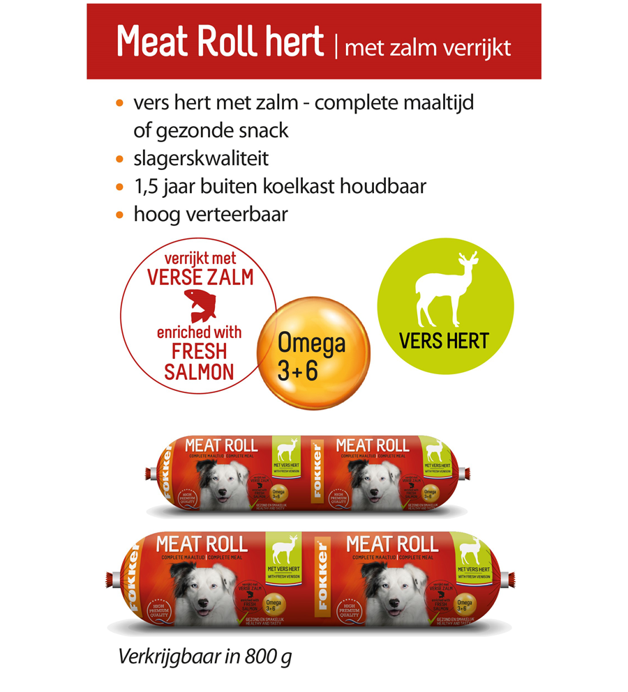 Dog Meat Roll mit Rindfleisch